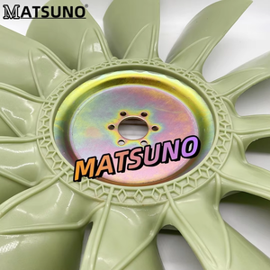 ใบพัดลมระบายความร้อนสำหรับรถขุด DAEWOO DOOSAN DH215-<span class=keywords><strong>7</strong></span> DH300 DX300-<span class=keywords><strong>7</strong></span>  อะไหล่เครื่องจักรก่อสร้าง ทำจากพลาสติก - Product Image 6