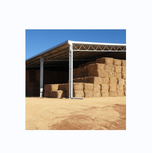 โครงสร้างเหล็กสําเร็จรูปโครงสร้างโรงเก็บหญ้าแห้งโรงนาฉนวนสุนัขโรงเรือนฟาร์มโครงสร้างโรงเก็บคลังสินค้า - Product Image 1