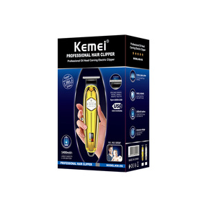เครื่องตัดผมมืออาชีพ Kemei รุ่น Km I5s ตัวเครื่องโลหะ จอแสดงผลดิจิตอล แบบชาร์จไฟได้ สำหรับใช้ในร้านเสริมสวย - Product Image 4