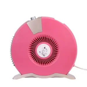 Easy Operate Portable Electric Home Heater Round Mini Electric Ptc Heater