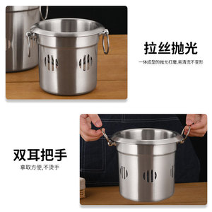 Juego de Cocina para Acampar con Parrilla para Brochetas y Mini Estufa de Alcohol de Acero Inoxidable para Exteriores - Product Image 4