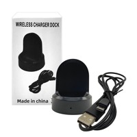 Chargeur sans fil pour Watch 6/4/3/5 Pro Gear S3/S2/S4, base de charge en plastique, charge rapide
