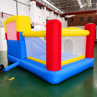Structure gonflable commerciale pour aire de jeux et château gonflable pour enfants - Matériau PVC, logo et couleur personnalisés, taille 3x4m²