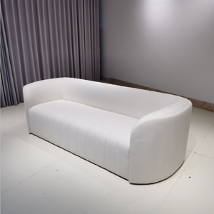 โซฟาหนังสไตล์อิตาเลียน โมเดิร์น เรียบหรู ดูดี สวยงาม โซฟาหนังศิลปะ - Product Image 2