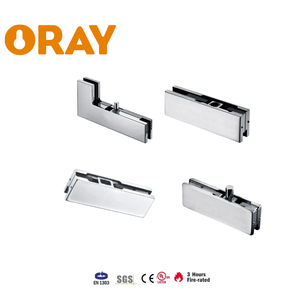 Thiết kế hiện đại nhà sản xuất Tempered <span class=keywords><strong>Glass</strong></span> Swing Door phần cứng với thép không gỉ dưới và TOP góc bản vá phù hợp - Product Image 3