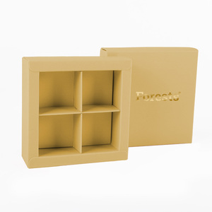Boîtes formatées de chocolat de luxe estampage à chaud pour Biscuits Emballage doux Brownies Cadeau Bonbons Dragées Boîtes de faveur Mariage - Product Image 3
