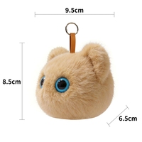 Haut-parleur Bluetooth en peluche ours créatif et moelleux, avec micro intégré, radio et lecteur de carte TF, portable sans fil 5W, en forme mignonne, pour décoration de chambre d'enfant, idéal pour un anniversaire