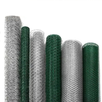 Filet pour volailles galvanisé 1 pouce x 1/2 pouce, clôture pour poulets, hexagonal, maille chaude de 3/4 pouce, rouleau de fil de fer pour poulets