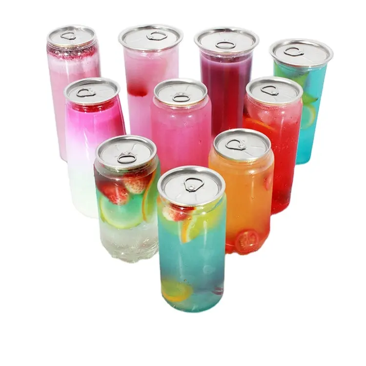 Gobelets en plastique jetables de 12 onces pour boisson froide, personnalisés avec des gobelets transparents imprimés