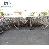 Plateforme de Scène Modulable en Aluminium à Plusieurs Niveaux – Stable et Robuste – En Promotion