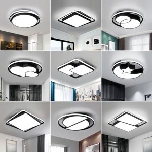 <span class=keywords><strong>Plafonnier</strong></span> <span class=keywords><strong>Rond</strong></span> en Saillie LED pour Salon Moderne, Luminaire d'Intérieur - Product Image 2