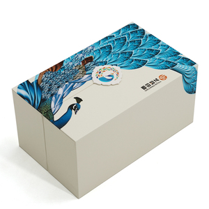 Caja <span class=keywords><strong>de</strong></span> Regalo Rígida <span class=keywords><strong>de</strong></span> Doble Apertura <span class=keywords><strong>con</strong></span> Diseño <span class=keywords><strong>de</strong></span> Pavo Real <span class=keywords><strong>de</strong></span> Lujo para Empaque <span class=keywords><strong>de</strong></span> Perfume <span class=keywords><strong>con</strong></span> Inserto <span class=keywords><strong>de</strong></span> Espuma Personalizado - Product Image 3