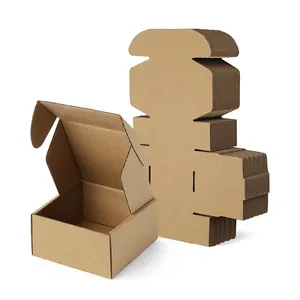थोक लक्जरी नालीदार पैकेजिंग शिपिंग बक्से कस्टम लोगो पुन: प्रयोज्य फोल्डिंग पेपर कार्डबोर्ड मेलर बॉक्स