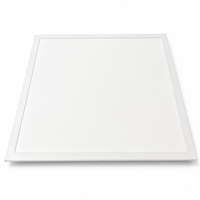 Panel de Luz LED de 603x603mm, 5CCT Ajustable de 3000K-6000K, Lámpara de Techo Ultra Delgada para Escuelas, Hospitales y Supermercados