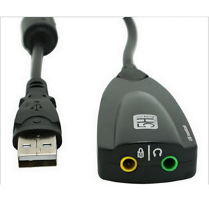 Tarjeta de sonido USB externa 5H, adaptador de audio de 7.1 canales para computadora portátil de escritorio - Product Image 2
