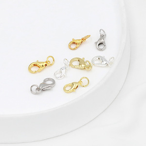 Lobster Clasp 14K Gold Plated Alloy Jewelry Findings For Bracelet Making Spring 2025 Yiwu Origin - Product Image 3