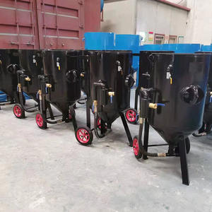 Machine de sablage pour l'industrie de la construction, utilisée pour le nettoyage des armatures en acier sur site - Product Image 4