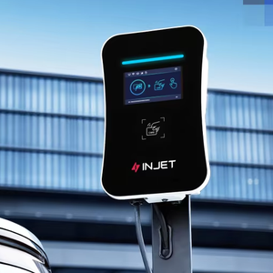 Borne de recharge murale INJET 7kW-22kW AC Type 2 OCPP 1.6J/2.0.1 IP65 IK10 Certifiée CE RoHS Eichrecht AC 11kW T - Product Image 1