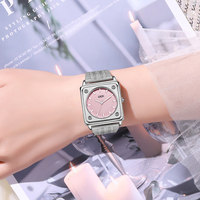 Montre pour femme GEDI 13044, nouvelle montre rose, luxe, classique, quartz, étanche, acier inoxydable, montres-bracelets pour femmes
