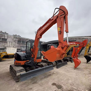 Excavatrice Hitachi ZX55 d'occasion certifiée CE, modèle 2023, très rentable, en vente : ZX55USR-5A, ZX60U, moteur, boîte de vitesses, pompe à engrenages - Product Image 1