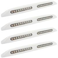 Lampe LED pour auvent de camping-car CAPEXRV 12V 6W, étanche, pour camping-car, fourgon, camping, remorque, éclairage extérieur