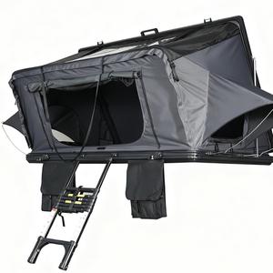 Carpa <span class=keywords><strong>de</strong></span> Techo Rígida con Apertura Lateral ZHT <span class=keywords><strong>para</strong></span> Camping, Montable en Auto, SUV, Wrangler, Camioneta, <span class=keywords><strong>Jeep</strong></span>, Impermeable <span class=keywords><strong>para</strong></span> las Cuatro Estaciones, >3000mm, Sin Instalación - Product Image 4