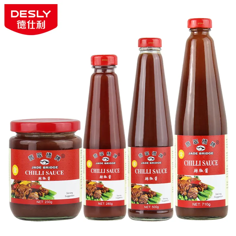 280 g Hot Sauce Authentic Chinese Chilli Sauce Bottle Wholesale for Cooking Food with Factory Price