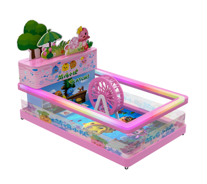 Indoor Children's Paradise Chicken Squad Estanque de peces Oxígeno Pesca Alimentación Estanque de peces Piscina de visualización de vidrio Piscina de animales pequeños - Product Image 2