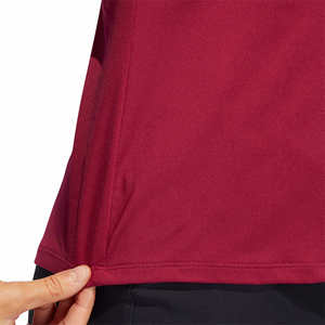 T-shirts à manches longues de créateur avec logo personnalisé imprimé T-shirts pour femmes avec quart de fermeture éclair en polyester - Product Image 6