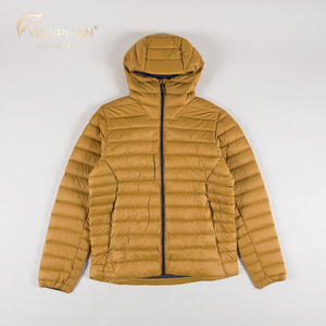 Giacca Piumino Leggera con Cappuccio, Peso di Riempimento Circa 100g, Calda e Comprimibile in Sacchetto, per Climi Urbani - Product Image 1