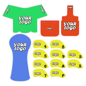Free Sample Golf Driver Fairway Mallet Blade <b>Putter</b> Iron <b>Headcover</b> Custom Golf Head Covers - Product Image 1