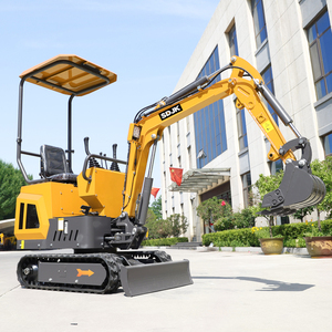Mini-excavatrice compacte et économique de 1 à 2 tonnes, certifiée CE EPA, multifonctionnelle pour usage domestique - Product Image 6