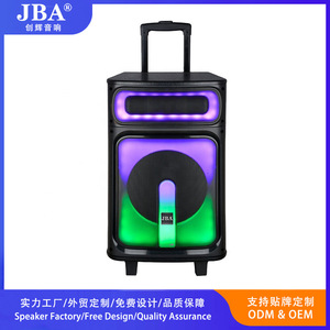 Portable Bluetooth <b>Speaker</b> With Microphone RGB Light 3060W Output Power Rechargeable Battery For Karaoke Outdoor Use - Product Image 5