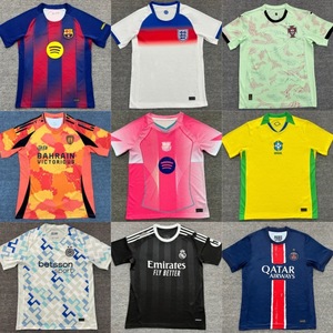 Camisetas <span class=keywords><strong>de</strong></span> Fútbol Estilo Tailandés a Cuadros, Temporada 2025/26, Directo <span class=keywords><strong>de</strong></span> Fábrica, Brasil, España, París, Fútbol Transfronterizo - Product Image 2