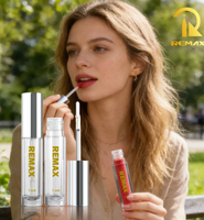 Tube à lèvres vide rond ML8860 de 7,1 ml avec capuchon en aluminium, pour huile à lèvres, gloss et emballage de maquillage cosmétique pour les lèvres