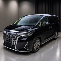 Kit carrosserie complet (pare-chocs avant et arrière) pour Alphard Vellfire 2008-2014, édition luxe 2022, avec coffret en bois, sans modification de la carrosserie