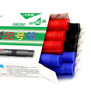 Pennarelli Multiuso in Plastica SM368 Rosso/Nero/Blu per Decorazione del Legno, Marcatori Permanenti per Vetro, Carta, Ceramica - Product Image 5