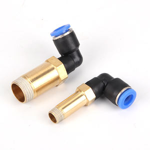 Пневматический соединитель, фитинг для воздушной трубы, соединитель, 4 мм, 10 мм, 8 мм, шланг для трубы 1/8 дюйма, 3/8 дюйма, 1/2 дюйма, 1/4 дюйма, наружная резьба PT, быстрое соединение - Product Image 4