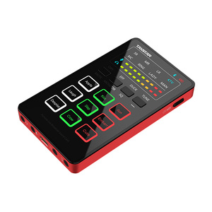 Takstar MX1mini profesyonel DJ mikseri etkileri için ses arabirimi canlı ses kartı ses değiştirici anahtar ses kartları karıştırıcılar - Product Image 3