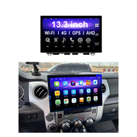 Écran Android 13 de 13,3 pouces pour Toyota Tundra Sequoia 2014-2023 Autoradio Audio Stéréo Lecteur multimédia Carplay Unité principale WIFI