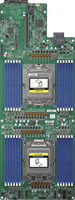 Server HPC AS-2126FT-HE-ALC 2U Rackmount 4-Node Pendingin Cair Prosesor AMD EPYC H14 Ganda 24 Slot DIMM Tersedia