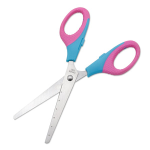 Tijeras para Estudiantes de 165 mm, Acero Inoxidable, Mango Antideslizante, Herramientas de Corte Multiusos para Oficina y Hogar - Product Image 3