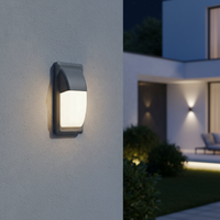 Luminaire LED encastré en polycarbonate étanche IP65, CRI 80, 12W, pour extérieur et jardin, garantie 3 ans, modèle PW2311-4