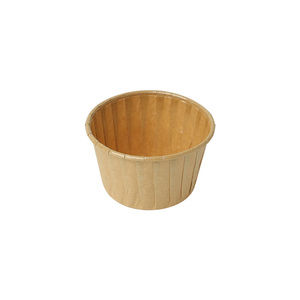 Custom Cheap High Quality For <strong>Cake</strong> Snacks Bakery Dipping Sauce Cups Disposable Portion Cups Tasting Souffle <strong>Paper</strong> Cups - Product Image 1