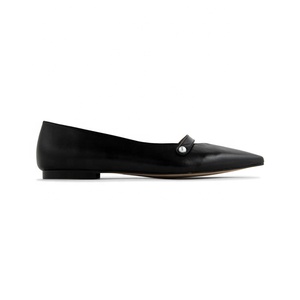 Choozii – chaussures plates en <span class=keywords><strong>cuir</strong></span> <span class=keywords><strong>noir</strong></span> pour femmes, nouveau Design - Product Image 2