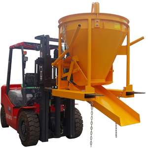 דלי בטון כבד עבור מלגזה עבור בנייה תעשייתית שימוש בעיצוב קיבל - Product Image 3