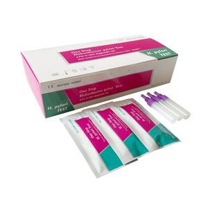 <span class=keywords><strong>Test</strong></span> rapide de la bactérie <span class=keywords><strong>H</strong></span>. <span class=keywords><strong>pylori</strong></span> à haute précision en une étape Cassette de <span class=keywords><strong>test</strong></span> des selles - Product Image 1