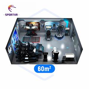Parque Temático de Realidad Virtual, Configuración de Arcade 9D VR para Aeropuertos, Escuelas y Uso Educativo - Equipo de Videojuegos para Niños en Interiores - Product Image 1