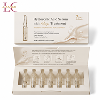 LANCE Private Label – Coffret d'ampoules de sérum hydratant naturel et d'acide hyaluronique à 100 % – Sérum anti-âge et anti-rides avec résultats en 7 jours