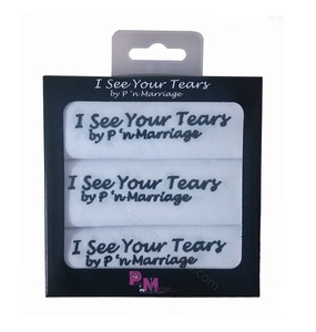 Boîte d'emballage de <span class=keywords><strong>mouchoir</strong></span> de chocolat cosmétique en papier couché cadeau bon marché avec fenêtre en PVC transparent LOGO personnalisé - Product Image 1